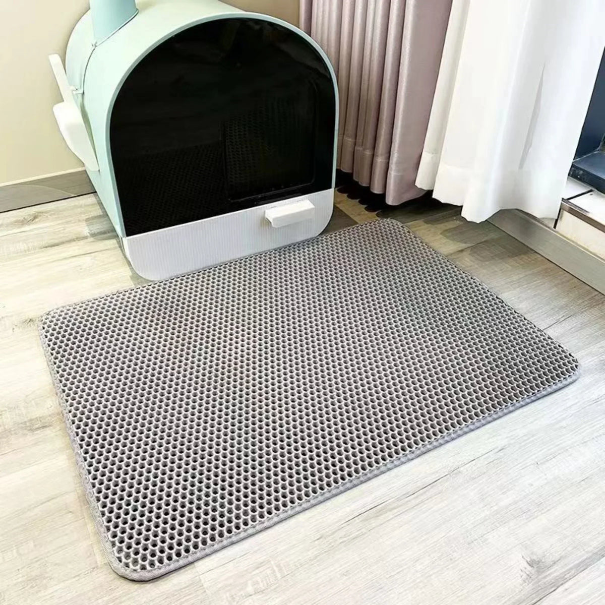 Cat Litter Mat Double Layer Waterproof & Non-Slip EVA Pad