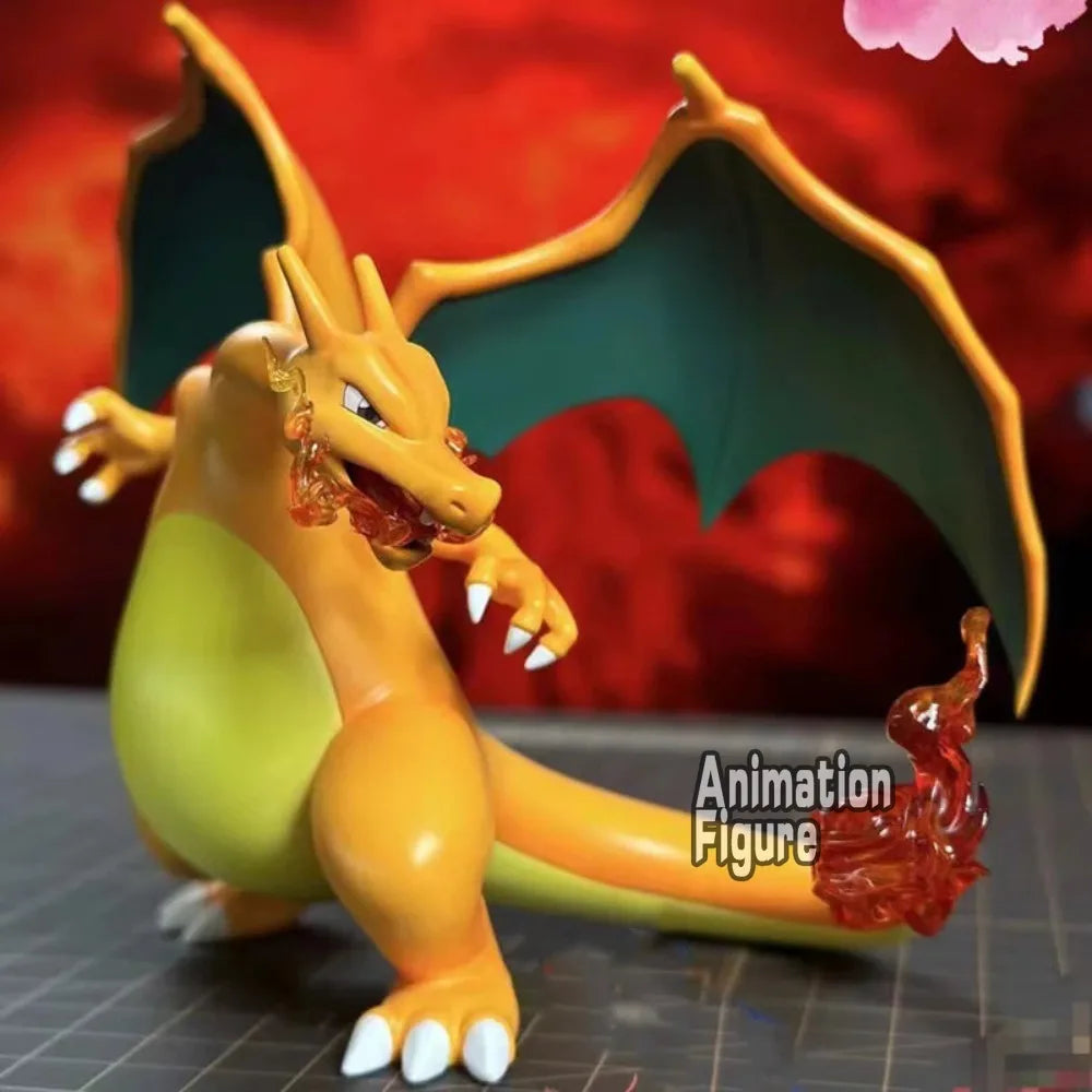 Mega Charizard X PVC Figure – 10CM Pokémon Collectible