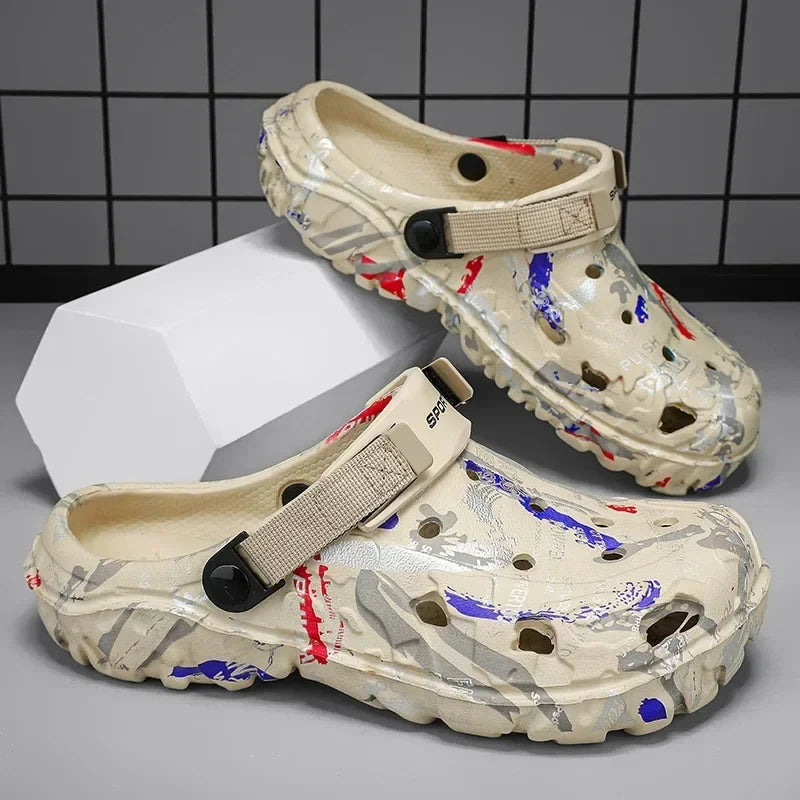 Plus Size Men’s EVA Garden Clogs Outdoor Water Shoes