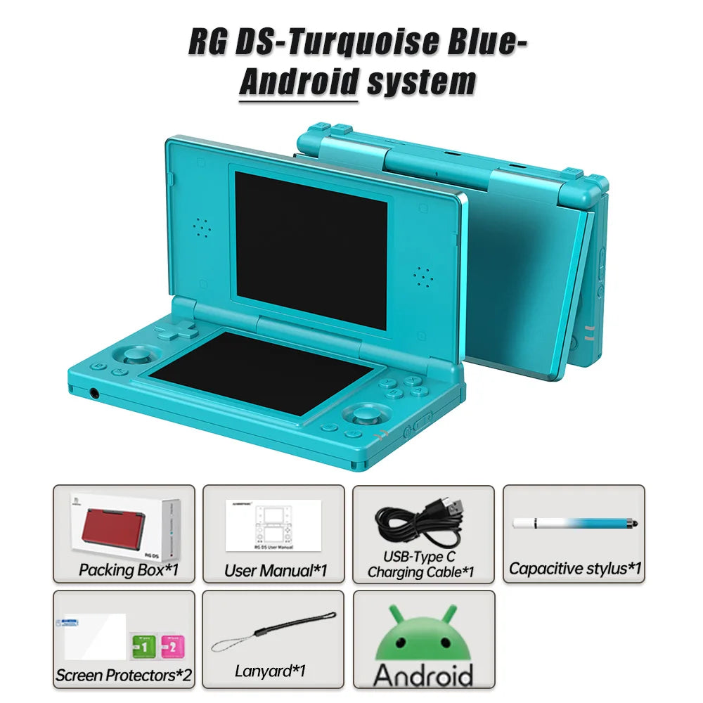 Anbernic RG DS Dual Screen Retro Gaming Console – Android 14