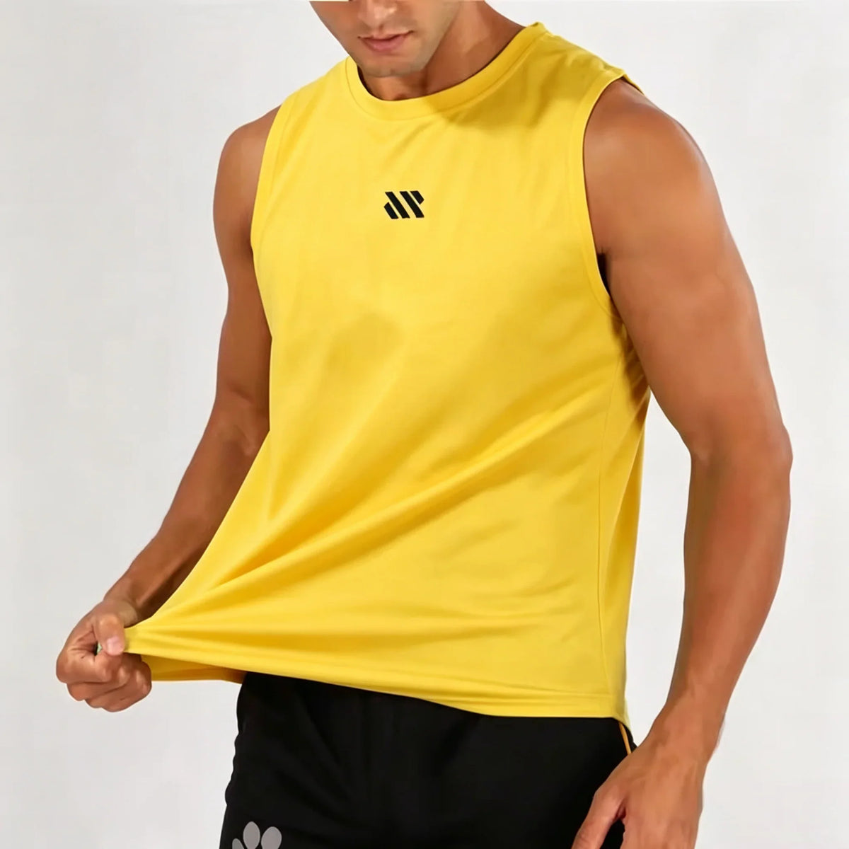 Men’s Mesh Stringer Tank Top for Gym & Workout