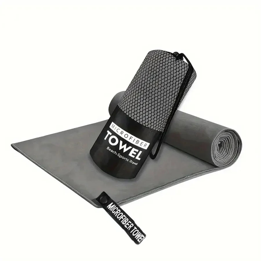 Outdoor Sports Microfiber Towel – Quick-Dry & Super Absorbent