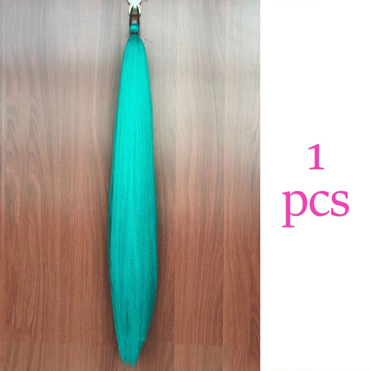 28-Inch Synthetic Straight Ponytail – DIY Braided Hair Extension