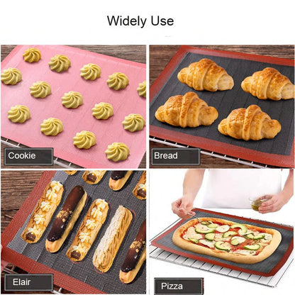 Perforated Silicone Baking Mat – Non-Stick Oven Liner for Cookies & Macarons