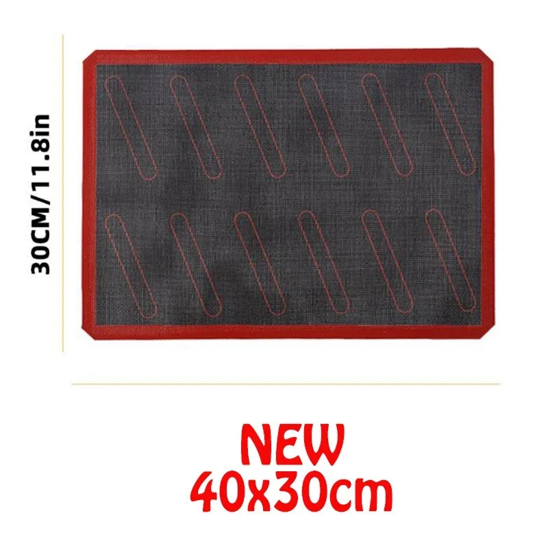 Perforated Silicone Baking Mat – Non-Stick Oven Liner for Cookies & Macarons