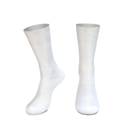Men's Anti Slip Silicone Cycling and Running Socks
