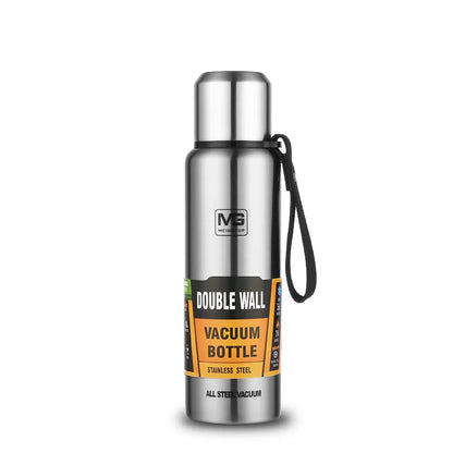 Stainless Steel Vacuum Thermos Bottle – Large Capacity Insulated Flask with Carry Bag