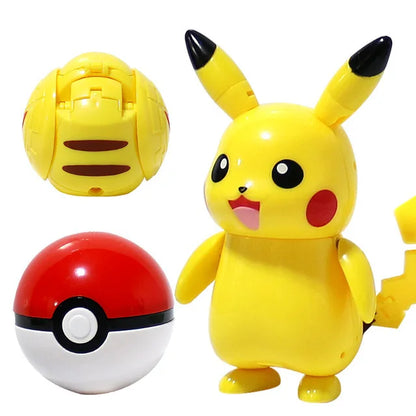 Pokemon Ball Action Figure with Pikachu – Collectible Set