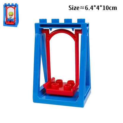 Large Building Blocks Playground Parts – Duplo Compatible Accessories