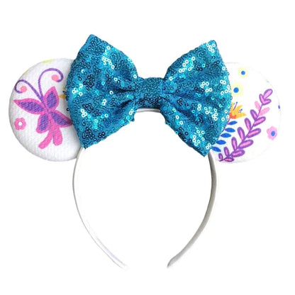 Disney Mouse Ear Headband Sequin Bow for Girls Adults Halloween Party