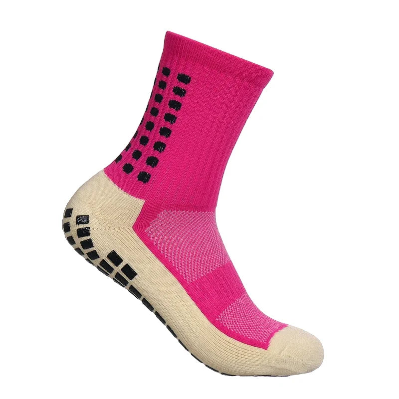 MagiMobo Men's Non Slip Grip Football Socks