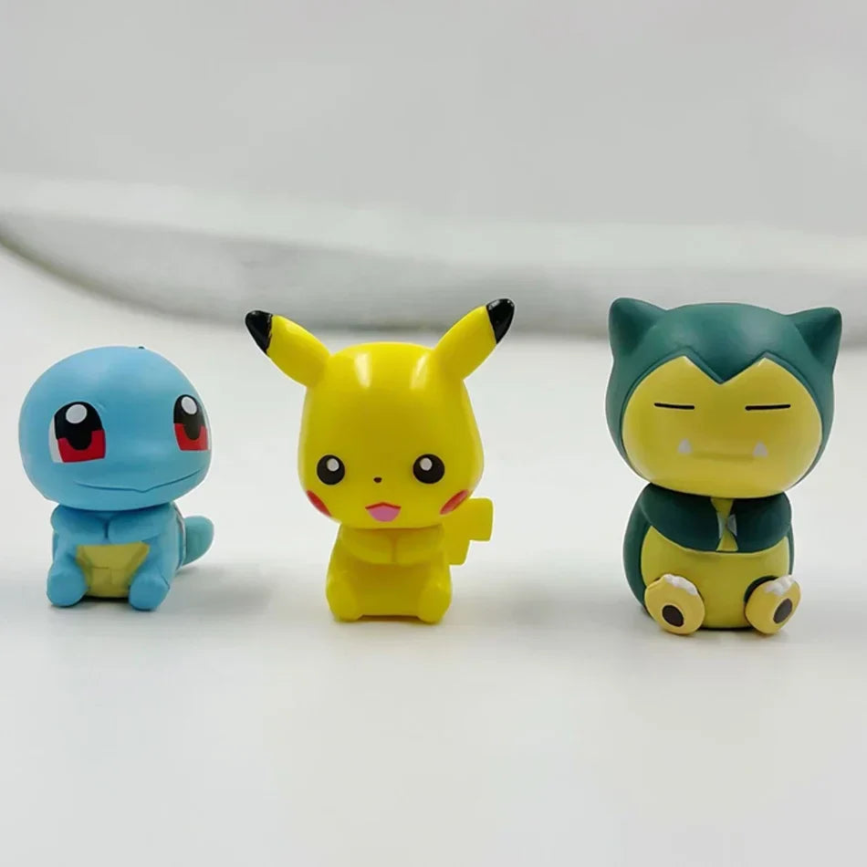 Pokémon Mini Figure Set - 6 Piece Collectible Toys