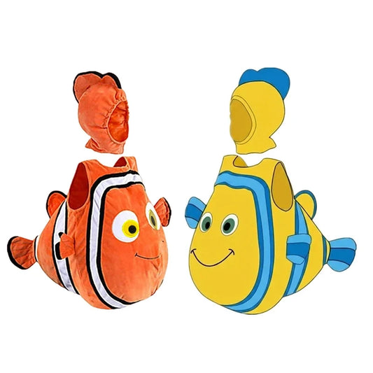 Toddler Clown Fish Role Play Costume Cute Baby Adventure Holiday Performance Halloween Party Dress