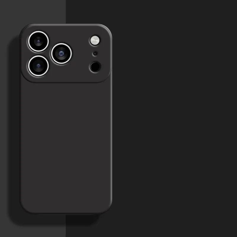 Liquid Silicone iPhone Case – Shockproof Cover for iPhone 8 to 17 Series