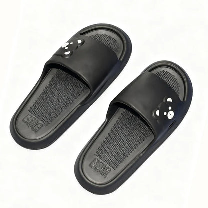 Cute Cartoon Bear EVA Slippers for Women Summer Indoor Slides