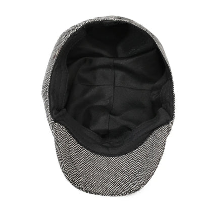 Newsboy Cap – Unisex Retro Cotton Beret for Travel & Casual Wear
