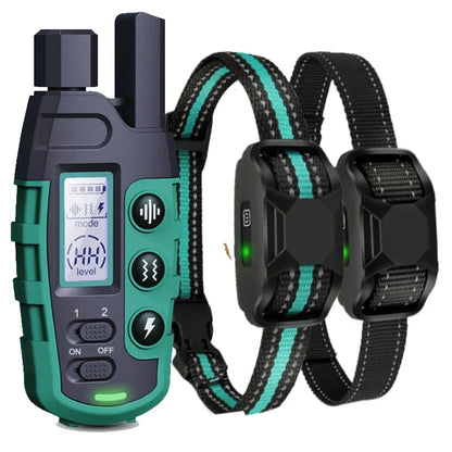 Electric Dog Training Collar – 3300ft Remote, Waterproof, for 5–120 lbs Dogs
