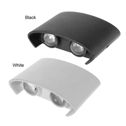 LED Wall Sconce Up Down Light – Modern Indoor Outdoor Wall Lamp