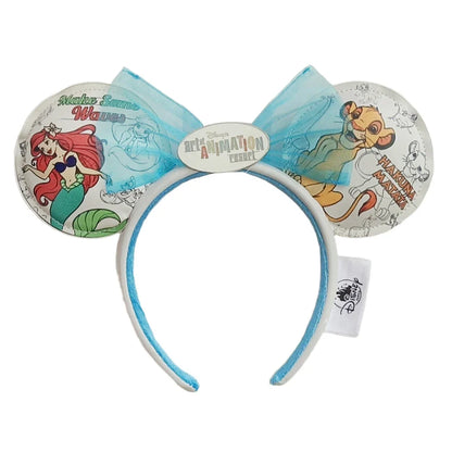 Disney Mickey Minnie Ears Headband – Sequin Bow Costume Cosplay