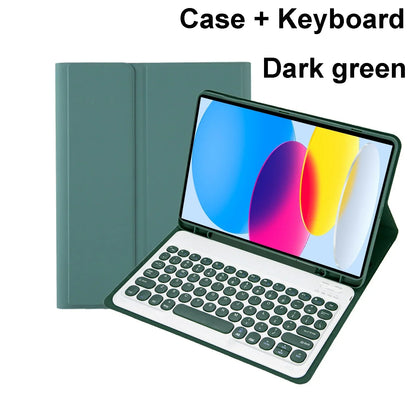 iPad Bluetooth Keyboard Case with Touchpad – 11th Gen, A16, Multi-Language