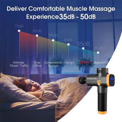 Phoenix A2 Massage Gun – Deep Tissue Muscle Relaxation Massager