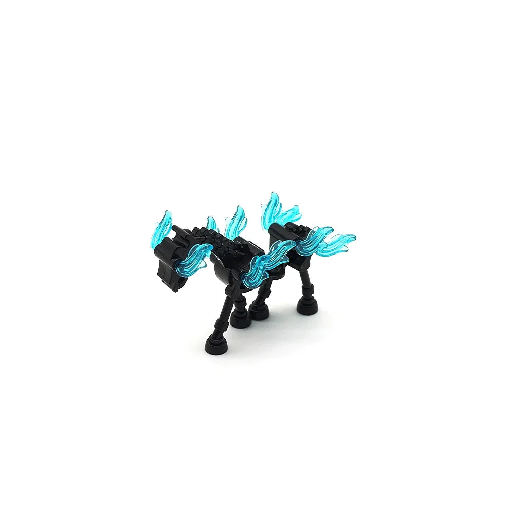 Halloween Skeleton Army Building Blocks Minifigures – Skeleton Horse MOC Figures