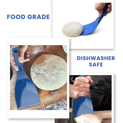Pizza Dough Scraper & Spatula Cutter with Hanging Hook