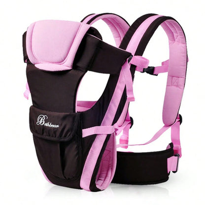 4-in-1 Ergonomic Baby Carrier Backpack