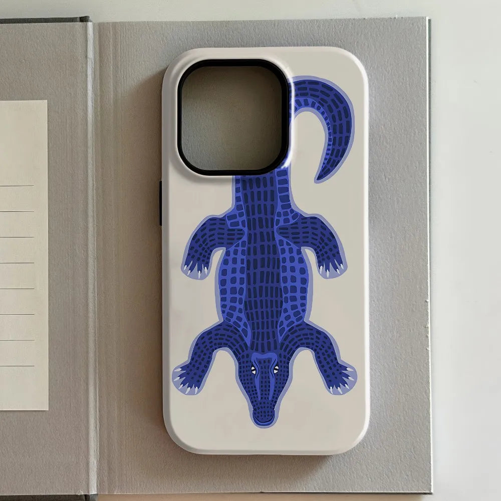 Art Cute animals iPhone Case