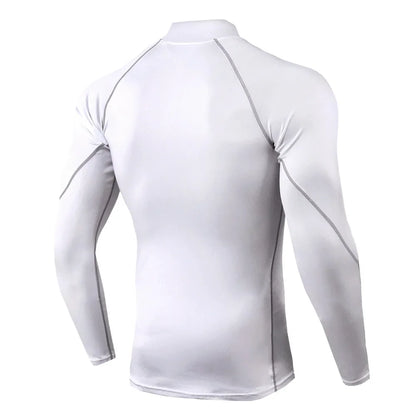 Men's Quick Dry Long Sleeve Compression Sports Shirt