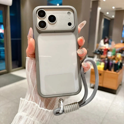 Intelligent Camera Touch Button Crystal Clear iPhone Case