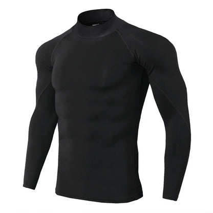 Men's Quick Dry Long Sleeve Compression Sports Shirt