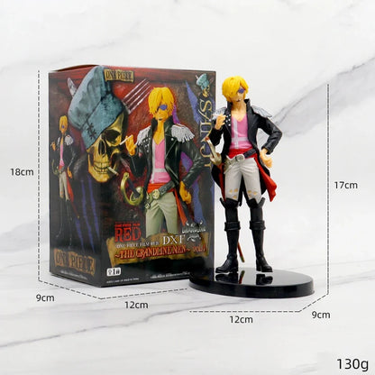 One Piece Film Red Anime Action Figures – Luffy, Robin, Zoro & Uta