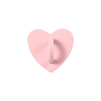 2pcs Adhesive Metal Phone Charm Ring Stand Hook
