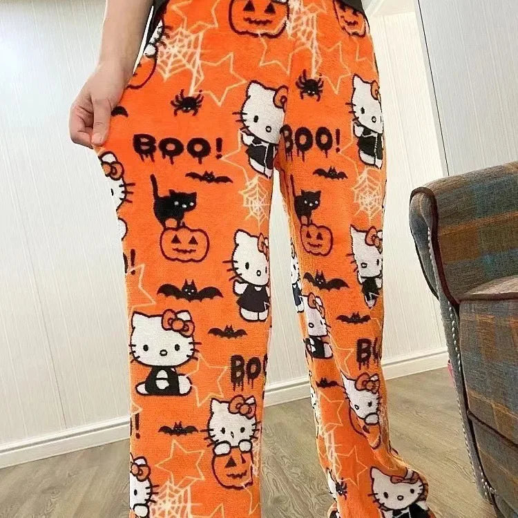 Hello Kitty Flannel Pajama Pants for Women