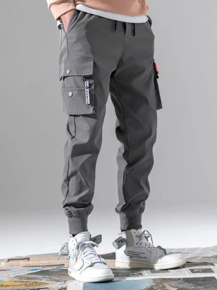 Men’s Multi-Pocket Tactical Work Pants, Casual Training & Hiking Trousers