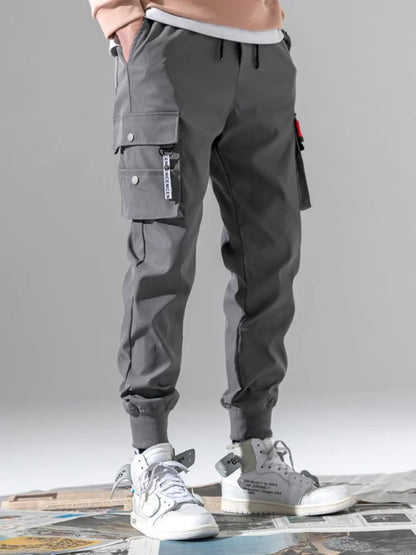 Men’s Multi-Pocket Tactical Work Pants, Casual Training & Hiking Trousers