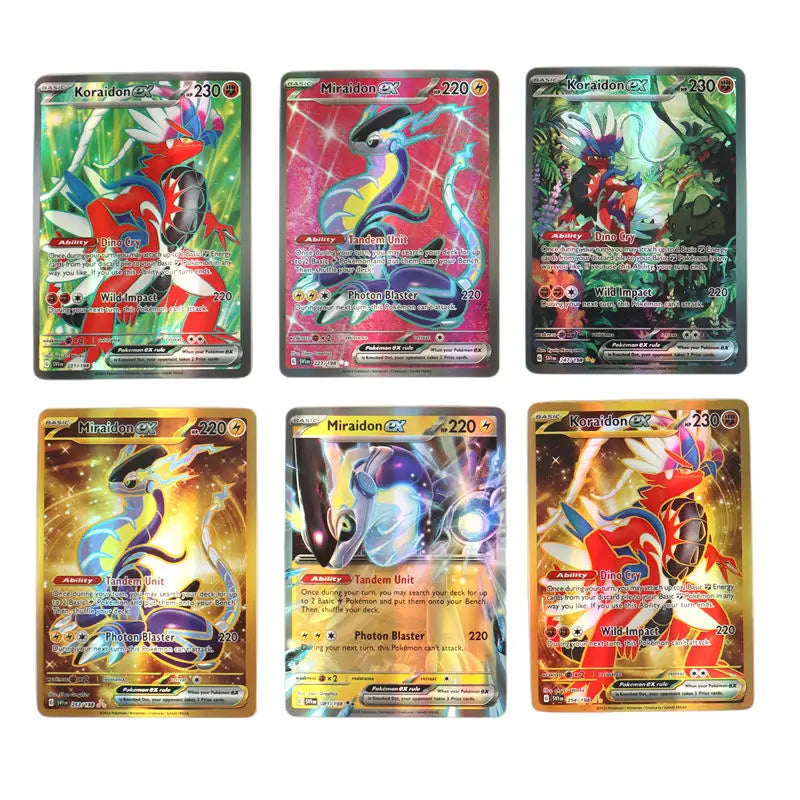Pokémon Scarlet & Violet Holographic Trading Cards 100-Piece Set