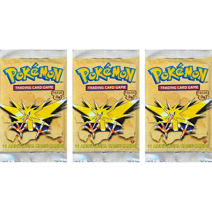 Pokemon TCG Vintage Booster Packs – Base Set, Jungle & Fossil