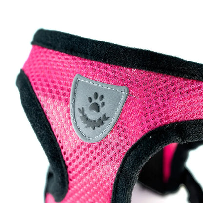 Dog Vest Walking Leash Puppy Cat Collar Polyester Adjustable Mesh Small Medium Pet Accessories