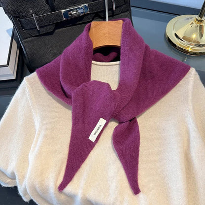 100% Wool Winter Scarf for Women – Warm Cashmere Shawl Wrap Pashmina