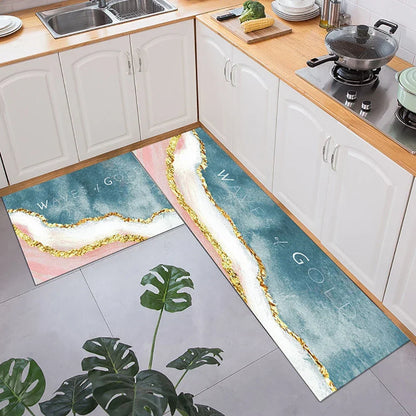 Non-Slip Kitchen Floor Mat – Soft Washable Rug for Kitchen, Bedroom & Hallway