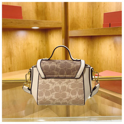 Crossbody Bag – Women's Floral PU Leather Shoulder Bag