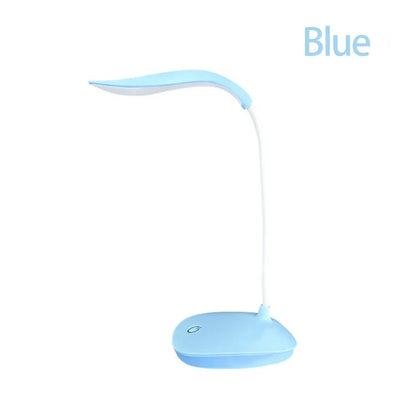 LED Desk Lamp Gooseneck Touch Dimming – USB Rechargeable