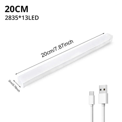 Motion Sensor LED Light Bar – USB-C Rechargeable, Auto On/Off