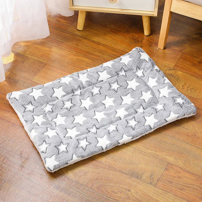 Thickened Comfortable Warm Small Cat Sleeping Cushion Skin-Friendly Cute Winter Medium Dog Sofa Mat