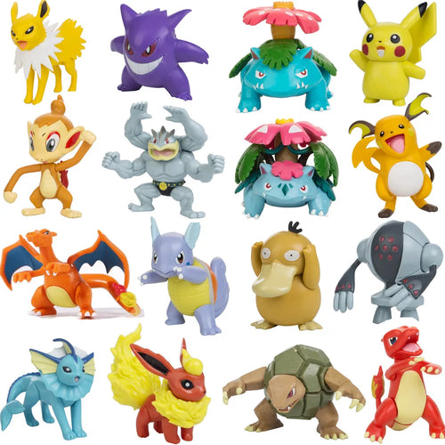 Pokémon PVC Figure Collection – Charmander, Pikachu, Arceus & More