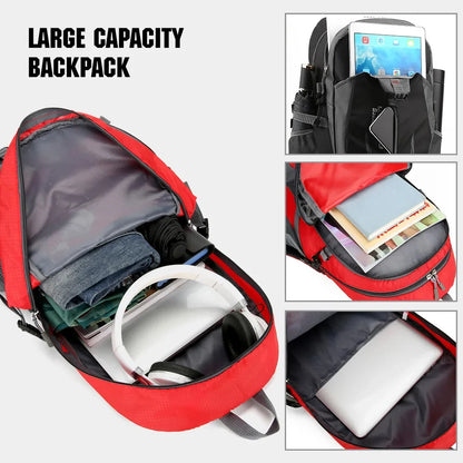40L Lightweight Waterproof Hiking Travel Backpack