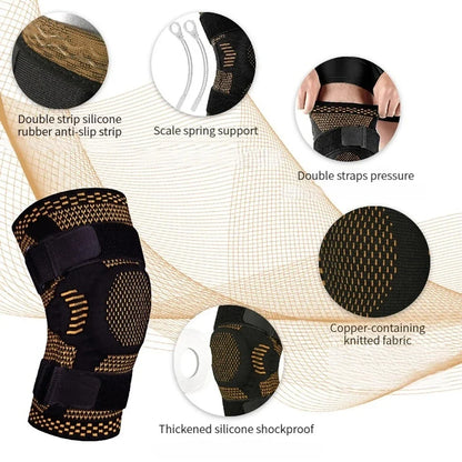 Loogdeel Sport Kneepad Patella Gel Knee Support Compression Sleeve Pain Meniscus Tear Injury
