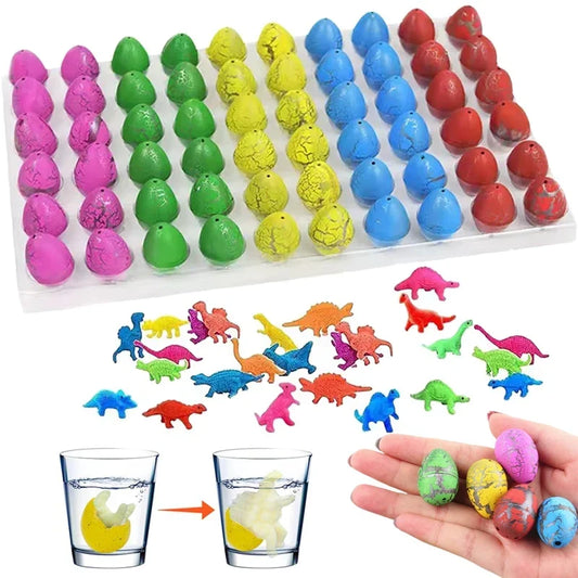 Mini Hatching Dinosaur Egg Toys – 10, 20 & 60 Pack
